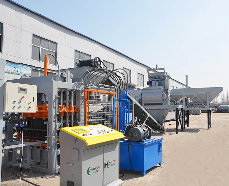 QT5-15 Automatic Concrete Block Machine | In Stock - Image 5