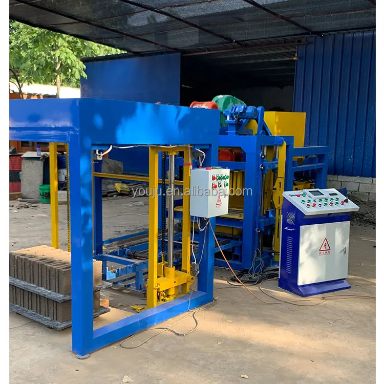 Concrete Block Making Machine 4-25 for Hollow Block – In Stock - Image 3