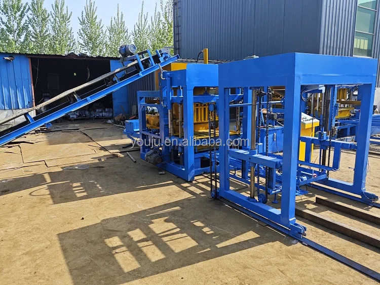 Concrete Block Making Machine 4-25 for Hollow Block – In Stock - Image 4