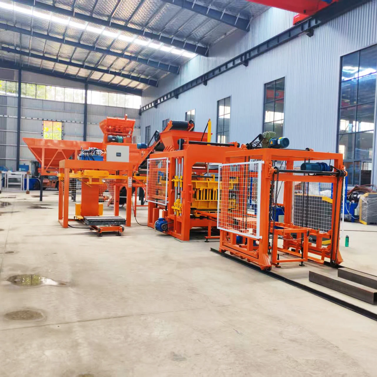 Fast Delivery Automatic Block Machine – QT6-15 Hollow Block - Image 4
