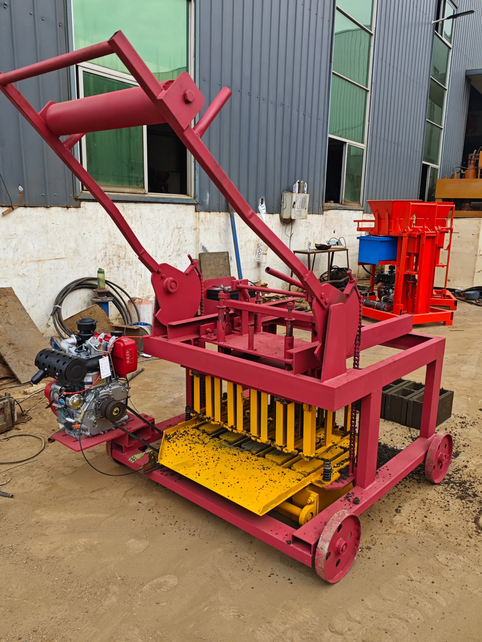 QMR4-45 Mobile Block Machine for Hollow Bricks – Fast Delivery - Image 6