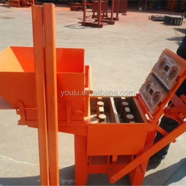 LY2-40 Manual Clay Interlocking Brick Machine In Stock - Image 2