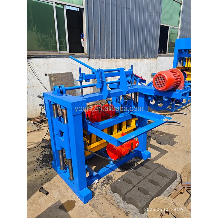 QTJ4-40 Stationary Block Machine for Hollow Block – In Stock - Image 3