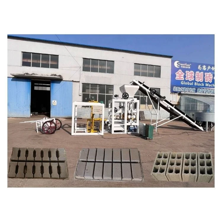 QTJ4-24 Concrete Block Machine for Hollow Blocks and Paves – Ready to Ship - Image 4