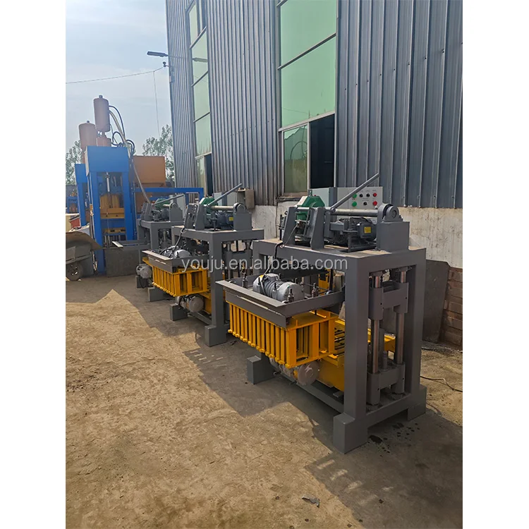 QTJ4-40 Stationary Block Machine for Hollow Block – In Stock - Image 6