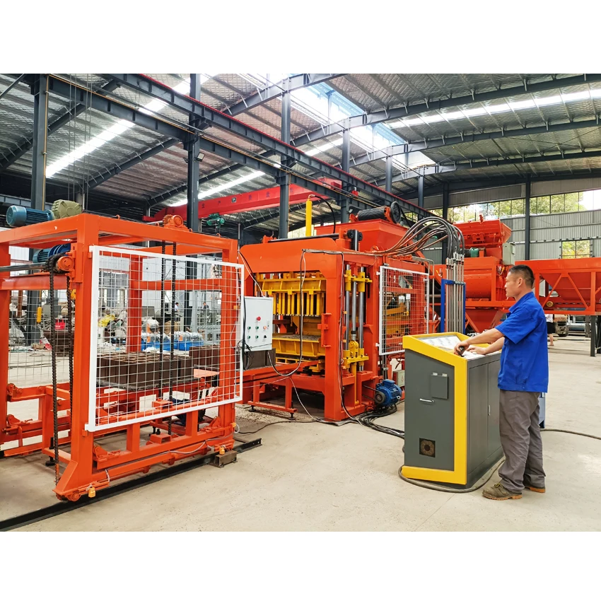 Fast Delivery Automatic Block Machine – QT6-15 Hollow Block - Image 5