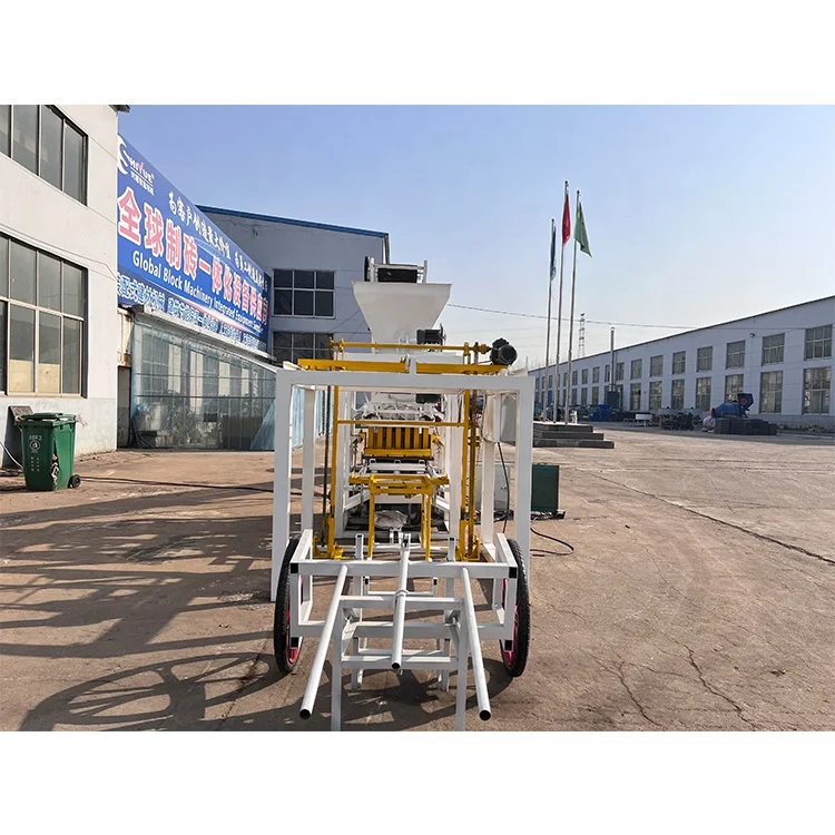 QTJ4-24 Concrete Block Machine for Hollow Blocks and Paves – Ready to Ship - Image 5