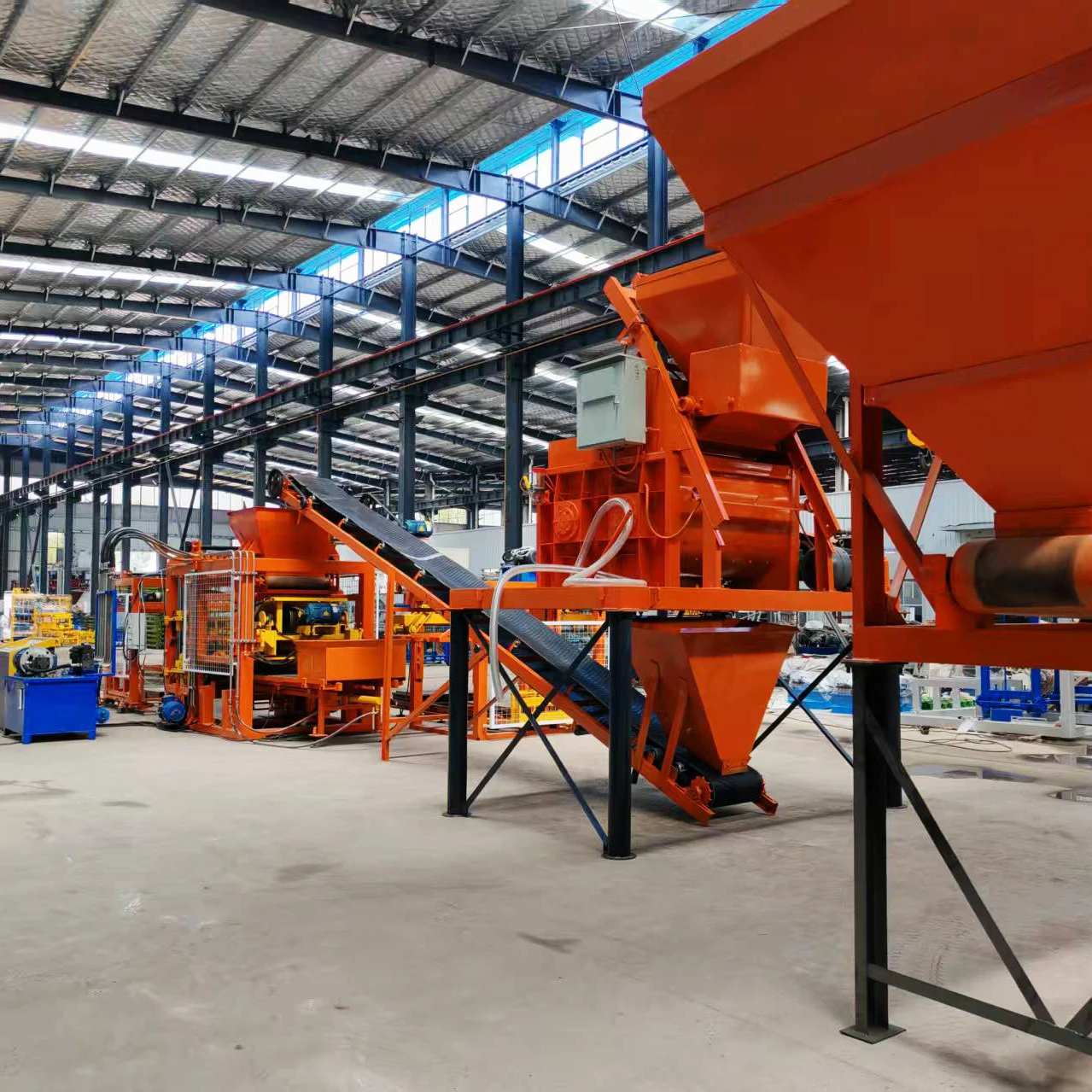 Fast Delivery Automatic Block Machine – QT6-15 Hollow Block - Image 6