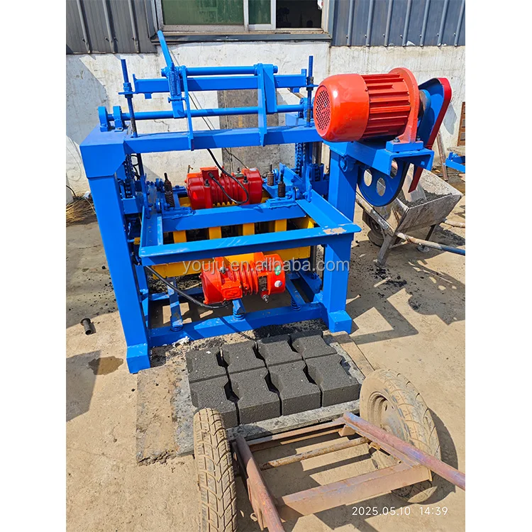 QTJ4-40 Stationary Block Machine for Hollow Block – In Stock - Image 5