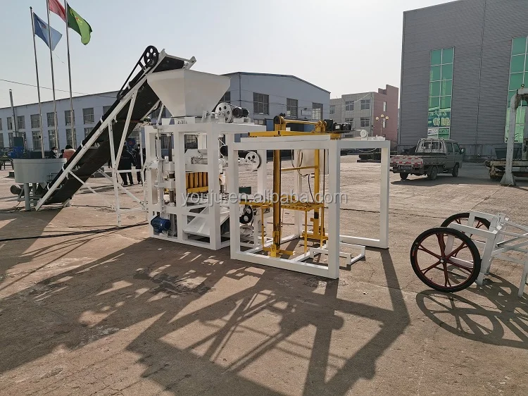 QTJ4-24 Concrete Block Machine for Hollow Blocks and Paves – Ready to Ship - Image 6