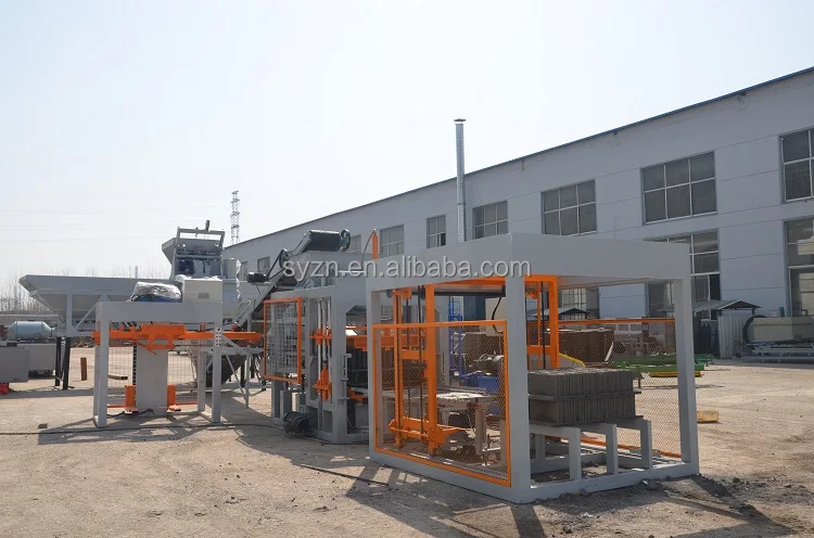 QT5-15 Automatic Concrete Block Machine | In Stock - Image 3