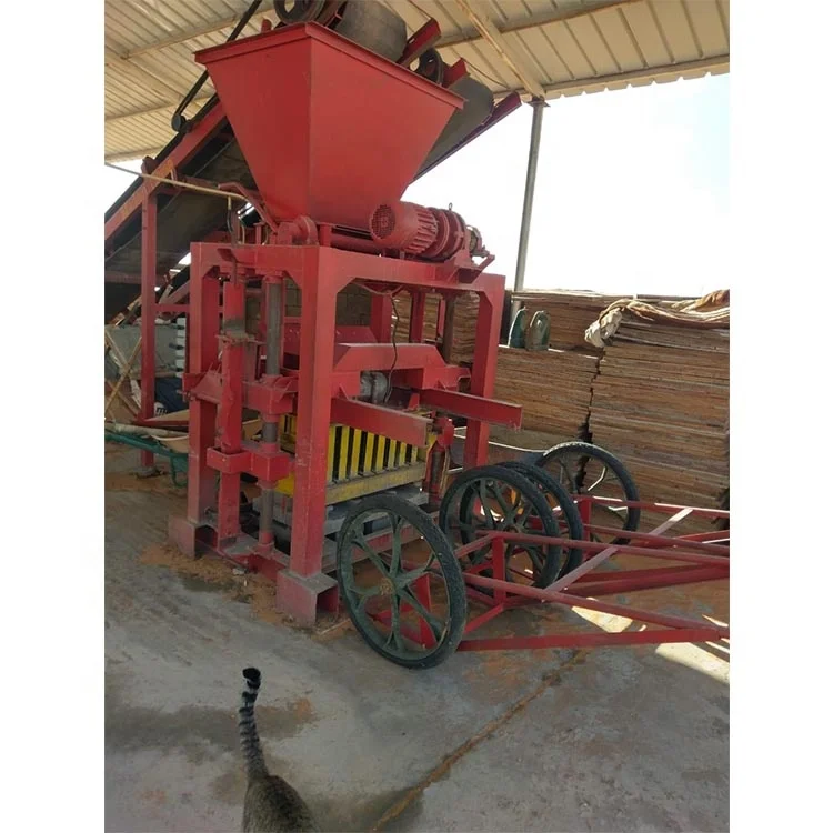 QTJ4-35 Concrete Hollow Block Machine – In Stock - Image 3