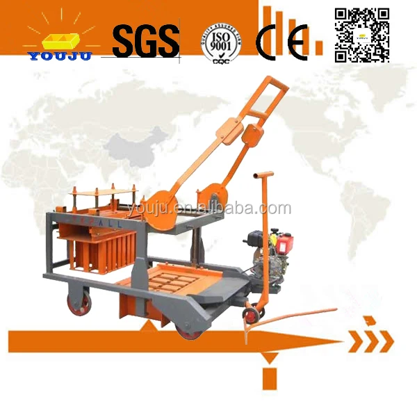 QMR4-45 Diesel Engine Concrete Block Machine – In Stock - Image 5