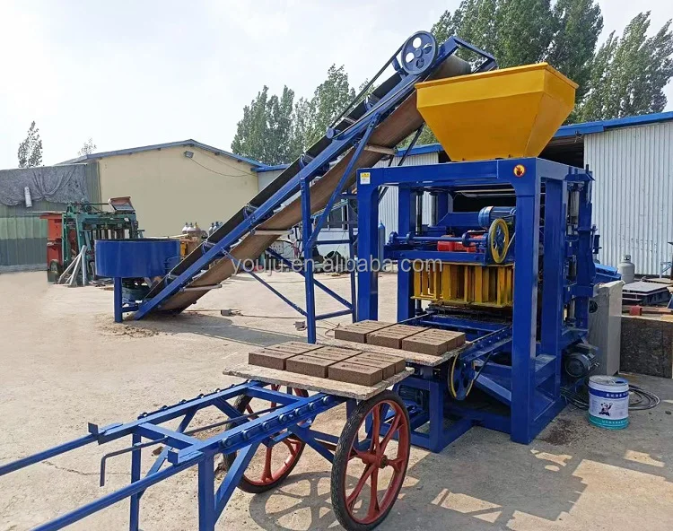 QTJ4-24 Block Moulding Machine for Hollow Concrete Block – In Stock - Image 6