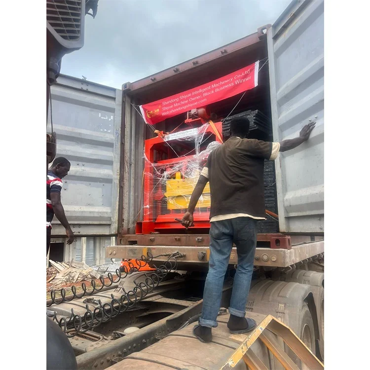 QTJ4-40 Block Making Machine for Hollow Paver Brick – In Stock - Image 6