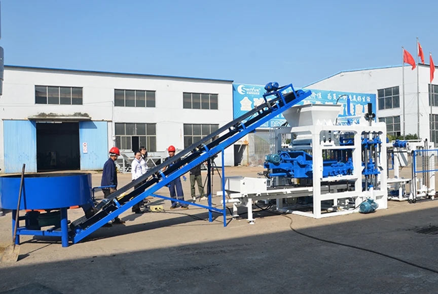 QT4-18 Cement Concrete Brick Making Machine – Fast Delivery - Image 5