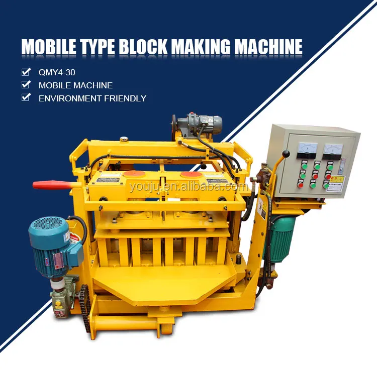 QMY4-30 Mobile Hollow Block Machine | Ready to Ship - Image 5