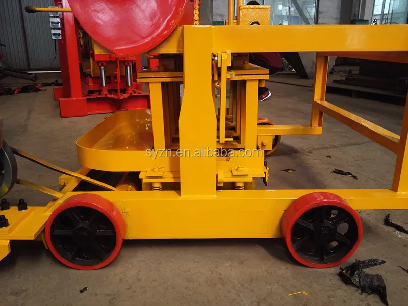 QMR 4-45 Mobile Block Machine for Clay Interlocking Paving Brick – Ready to Ship - Image 2