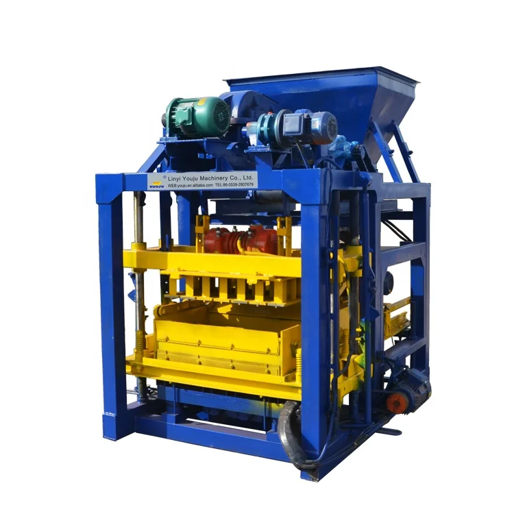 QTJ4-25 Automatic Concrete Block Making Machine | In Stock - Image 3