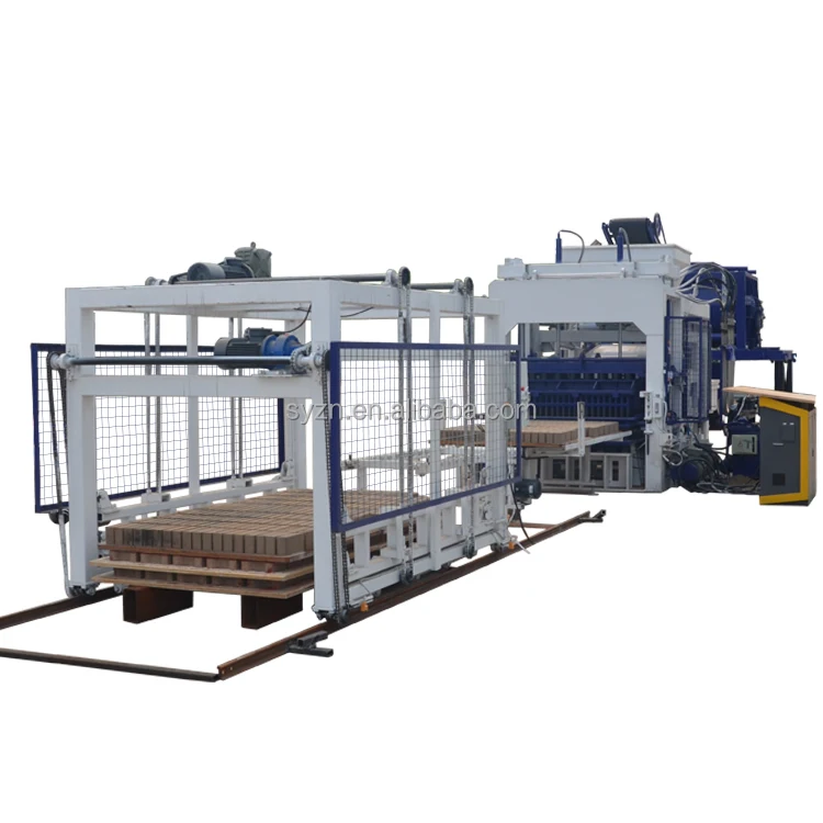 QT12-15 Concrete Block Making Machine Line In Stock - Image 2