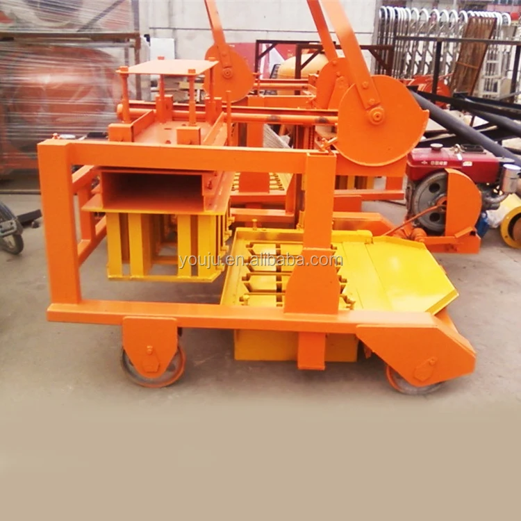 QMR4-45 Mobile Hollow Block Machine – In Stock - Image 3