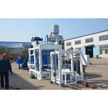 Hole Automatic Industrial Paver Concrete Block Making Machine With Best Quality