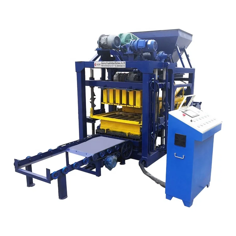QTJ4-25 Concrete Hollow Block Machine – In Stock - Image 4