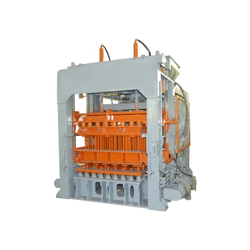 QT10-15 Automatic Hydraulic Pressure Big Scale Hourdis Brick Making Machine for Production Line