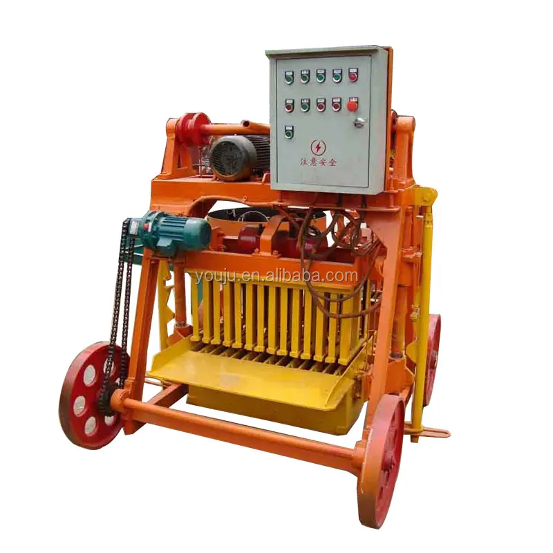 QMJ4-45 Mobile Egg Laying Block Machine – Ready to Ship - Image 2