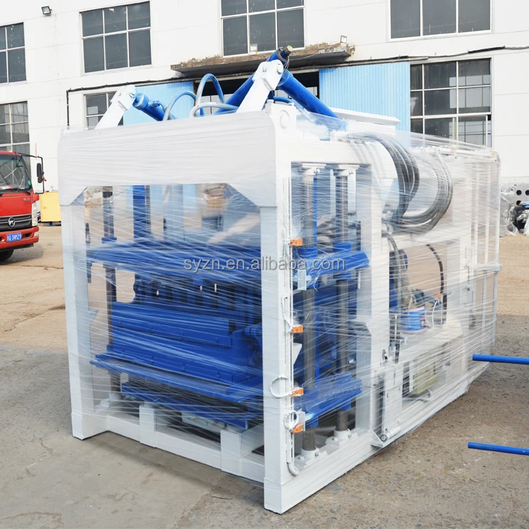 QT4-15A Automatic Block Machine In Stock for Concrete Road Paver - Image 6
