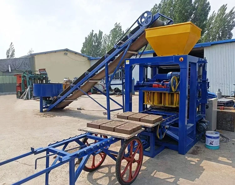 QTJ4-24 Block Moulding Machine for Hollow Concrete Block – In Stock - Image 4