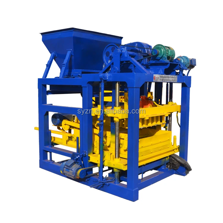 QTJ4-25 Block Manufacturing Machine for Building Material – In Stock - Image 4