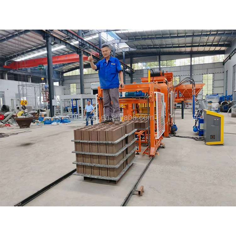 QT6-15 Block Machine for Cement Brick | In Stock - Image 6