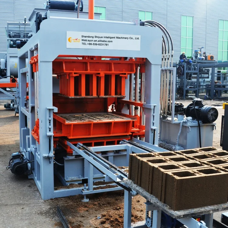 QT6-15 Concrete Block Making Machine for Paver Brick – In Stock - Image 6