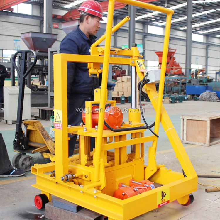QMJ2-45 Mobile Block Machine for Hollow Blocks – In Stock - Image 4
