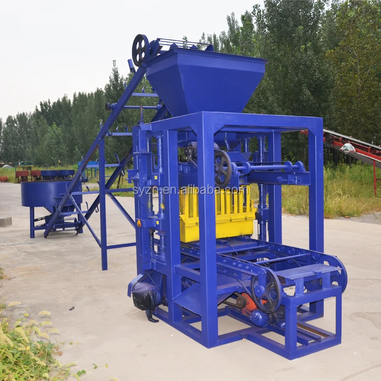 QTJ4-26 Small Scale Concrete Block Making Machine | In Stock - Image 2