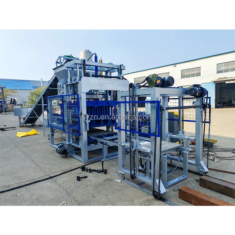 Hollow Block Brick Making Machine QT4-15 | In Stock - Image 5
