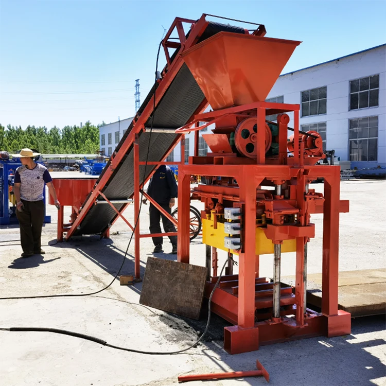 Semi Automatic Brick Making Machine for Concrete Block - Fast Delivery - Image 4