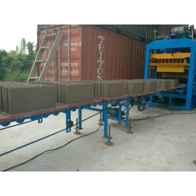 QTJ4-25 Concrete Cement Hollow Block Brick Making Machines Multifunctional Paving Brick Making Machine