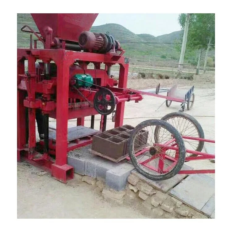 QTJ4-35 Concrete Hollow Block Machine – In Stock - Image 4