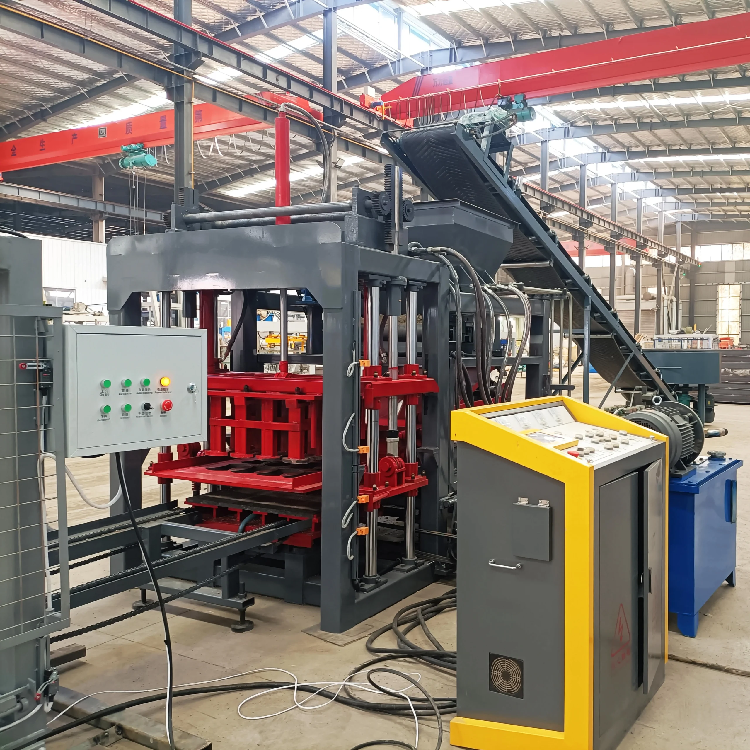 QT4-15 Concrete Block Making Machine | In Stock - Image 5