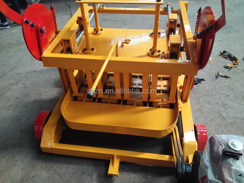 QMR 4-45 Mobile Block Machine for Clay Interlocking Paving Brick – Ready to Ship - Image 3