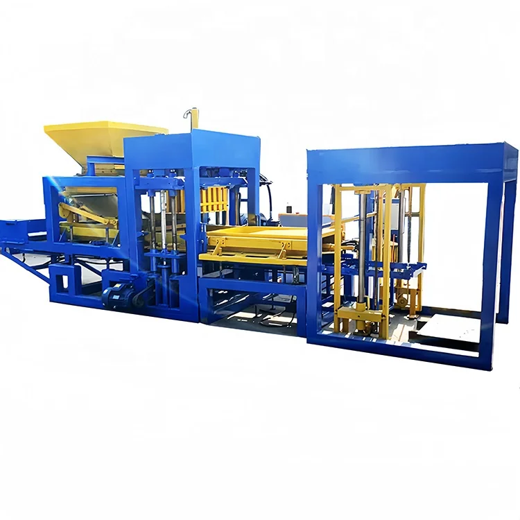 SHIYUE Factory QT4-18 Brick Making Machinery Precast Concrete Block Cement Equip Bricks Mould Machine
