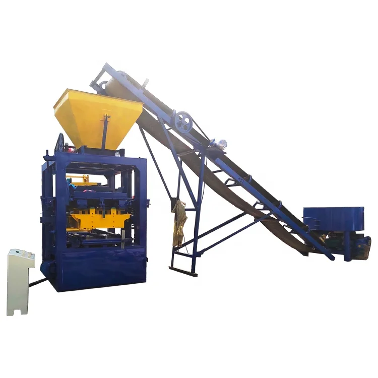 QTJ4-24 Concrete Block Making Machine | Fast Delivery - Image 3