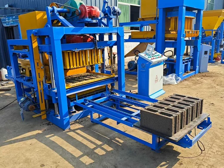 Qt4-25 Automatic Concrete Block Making Machine | Ready to Ship - Image 4