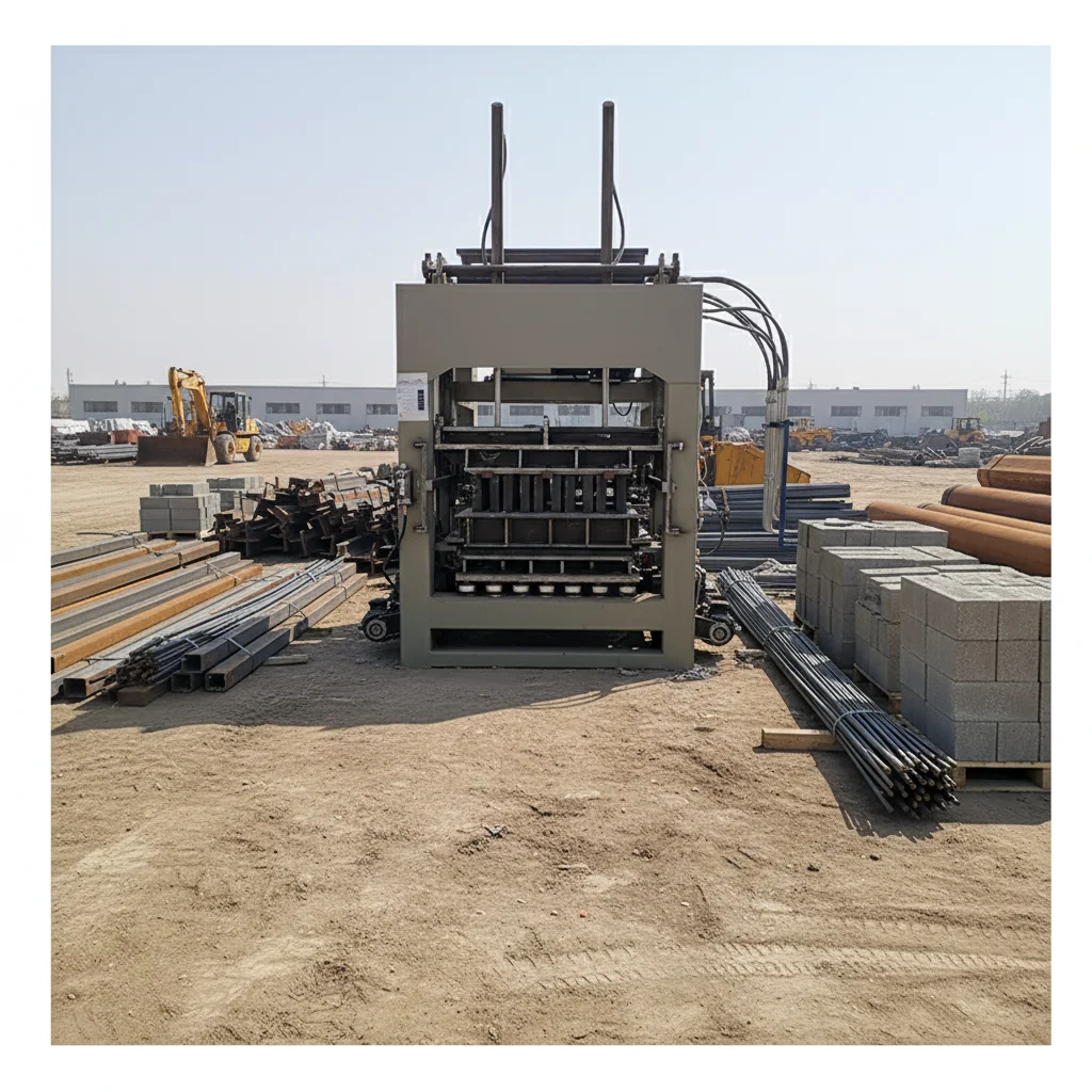 QT8-15 Pavement Blocks Making Machine Hollow Block Molding Machine