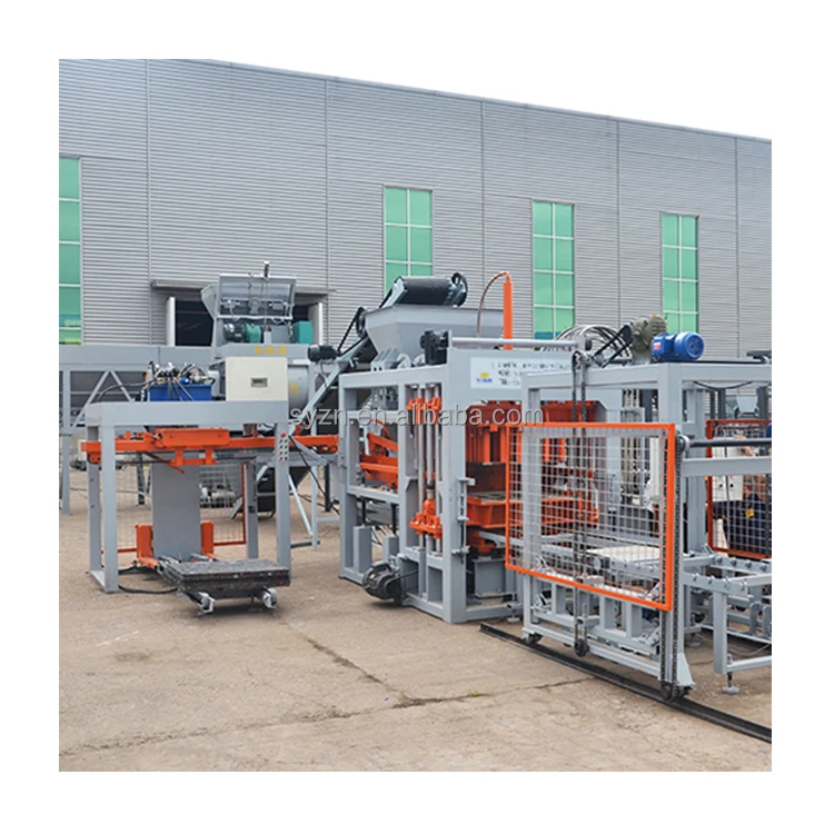 QT6-15 Automatic Concrete Hollow Block Machine – In Stock - Image 2