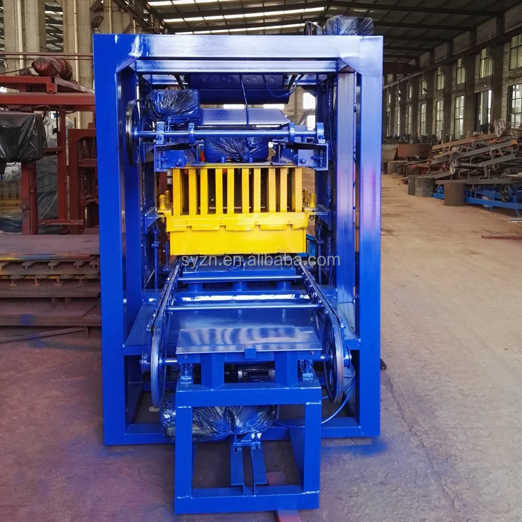 QTJ4-26 Small Scale Concrete Block Making Machine | In Stock - Image 3