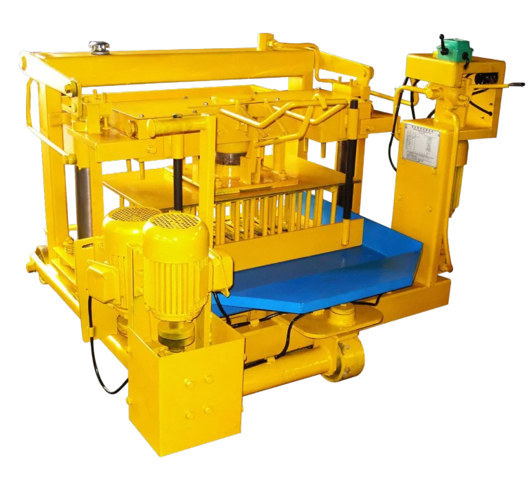 QMY4-30 Small Manual Mobile Egg Concrete Block Laying Machine Used to Making Hollow Brick Cement Block by Brick Making Machinery