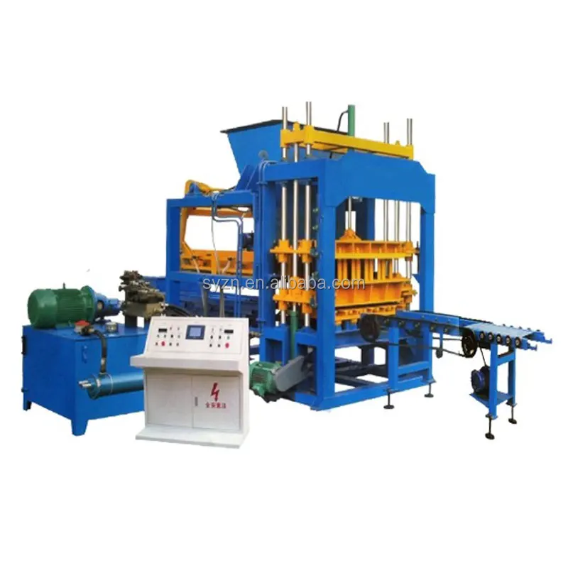 QT5-15 Stationary Block Machine for Hollow Block – In Stock - Image 5